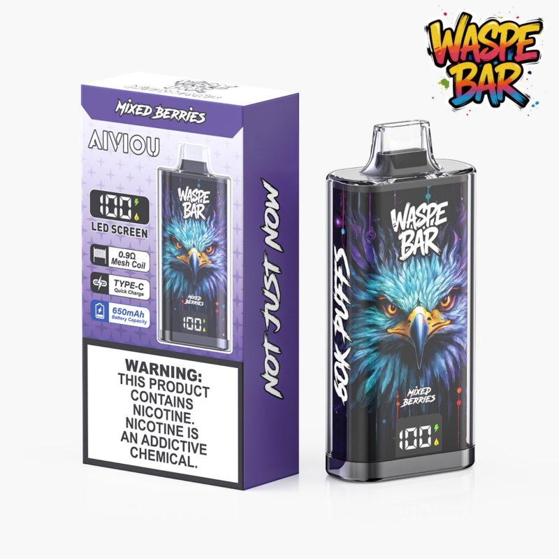 WASPE Bar 60K PUFFS-Mixed Berries