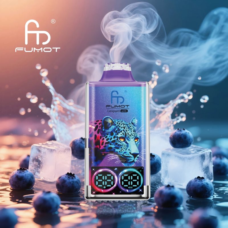 fumot leopard 40K -Blueberry on ice