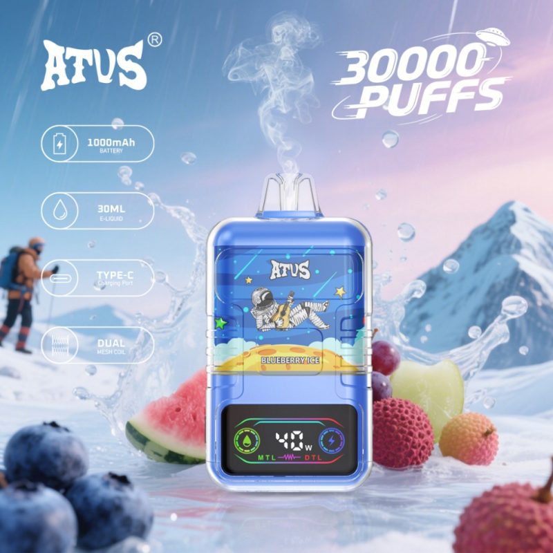 ATVS 30000 puff - BLUEBERRY ICE