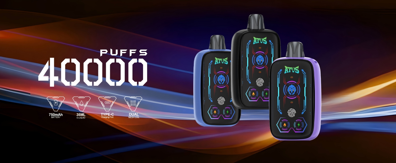 ATVS 40K Puffs ATVS 40K Puffs