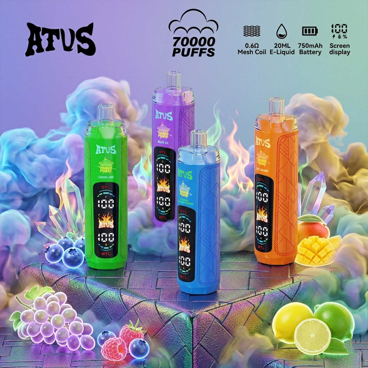 ATVS 70000 puff