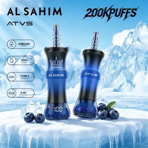 ATVS AL shisha 200K-Blueberry