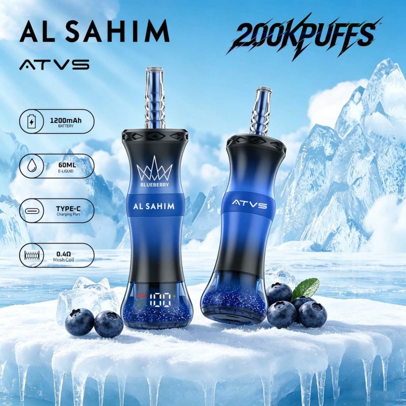 ATVS AL shisha 200K-Blueberry