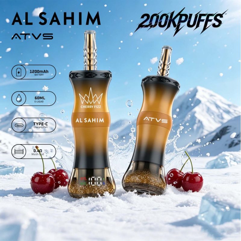 ATVS AL shisha 200K-Cherry Fizz