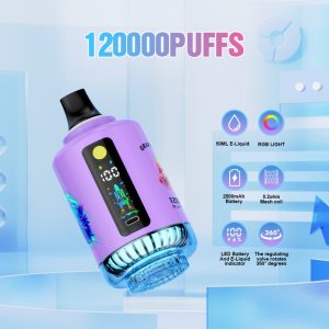 ATVS E-HOOKAH 120K puff-B ATVS E-HOOKAH 120K puff-B