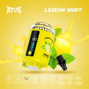 ATVS E-HOOKAH 120K puff-LEMON MINT ATVS E-HOOKAH 120K puff-LEMON MINT