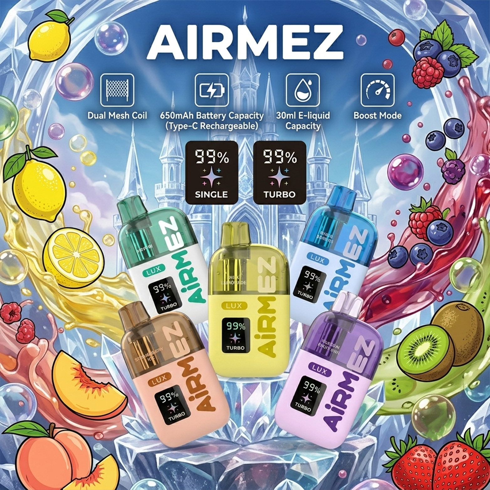 Airmez lux 60000 puffs