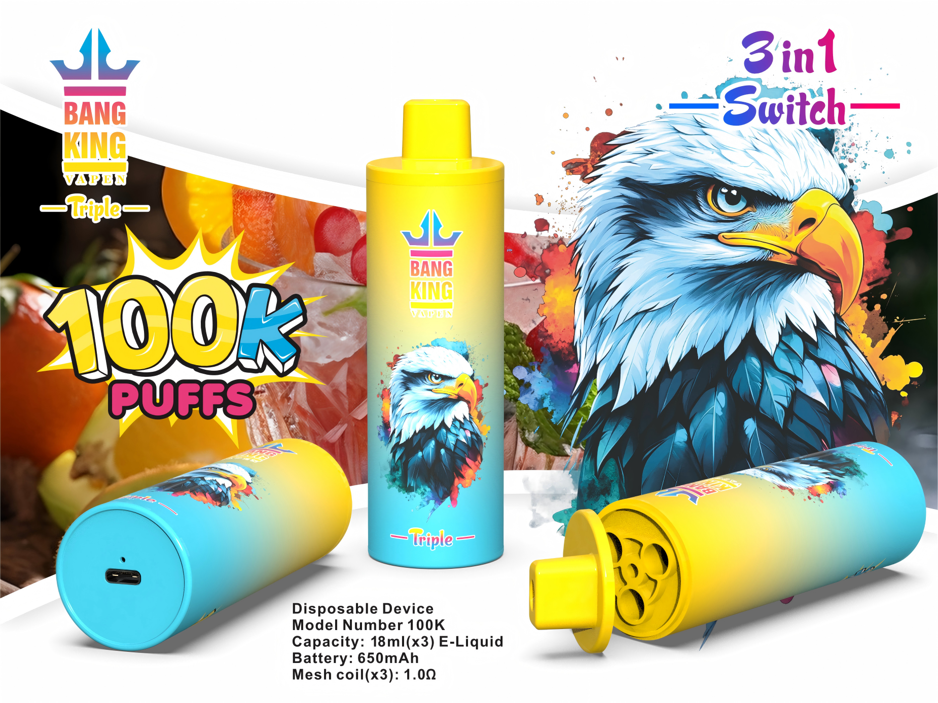 BANG KING 100k PUFFS
