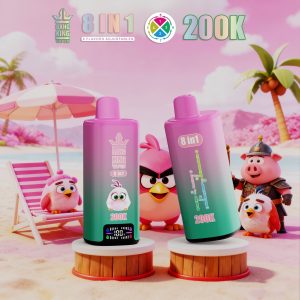 BANG KING 200K 8in1-Cool MintPeach CherryPeach Berry LemonKiwi Watermelon Ice