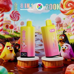 BANG KING 200K 8in1-Triple BerryTropical FruitStrawberry BananaPink Lemonade