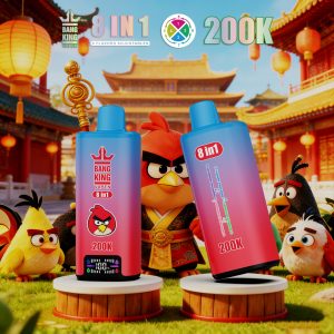 BANG KING 200K 8in1-Watermelon BubblegumBlueberries RaspberriesRaspberry WatermelonWatermelon Blueberry