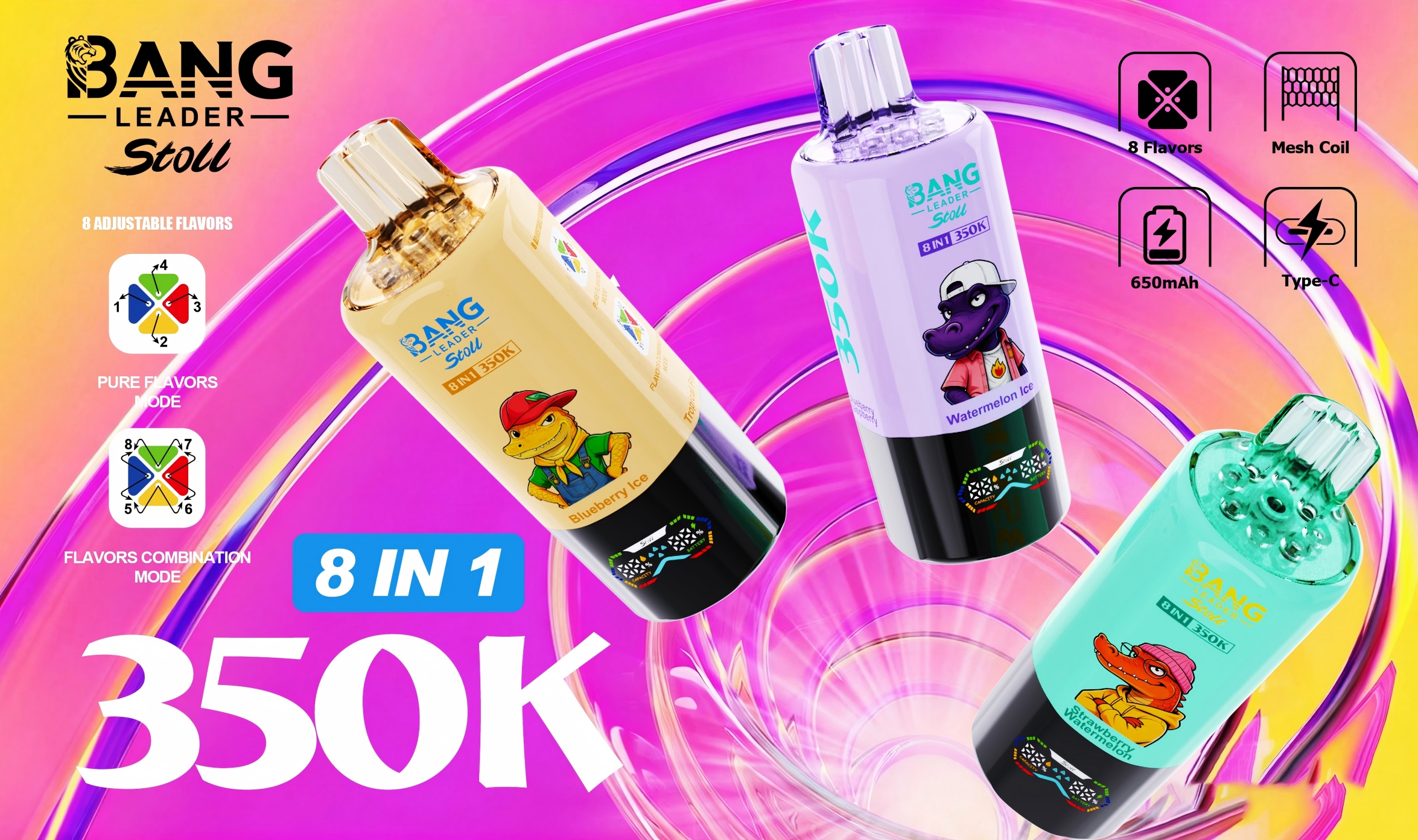 BANG LEADER 350K puff BANG LEADER 350K puff