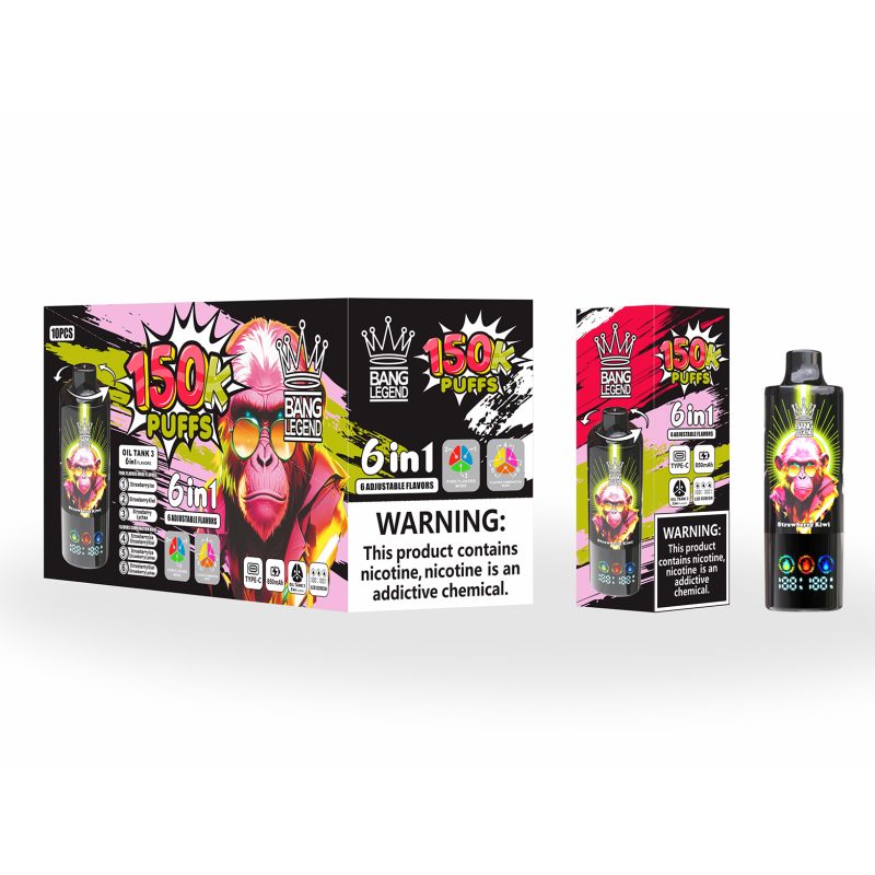 BANG LEGEND 150K 6in1-strawberry icestrawberry kiwistrawberry lycheestrawberry ice strawberry kiwistrawberry ice strawberry lycheestrawberry kiwi strawberry lychee