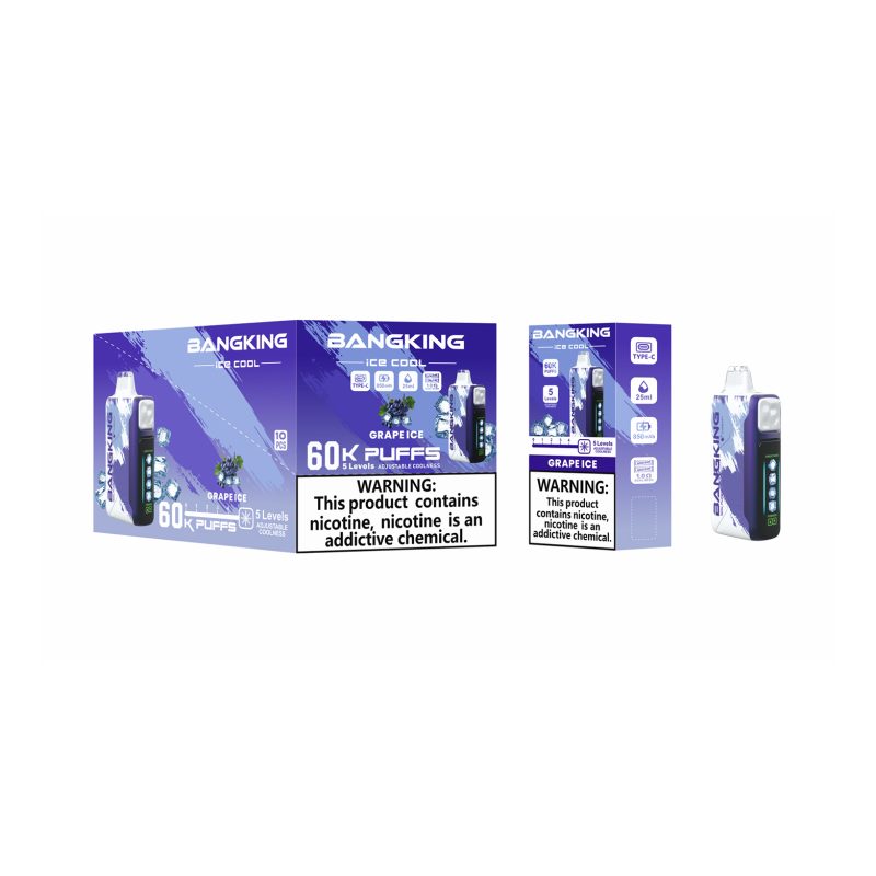 Bang King Ice Cool 60000 Puffs-Grape Ice