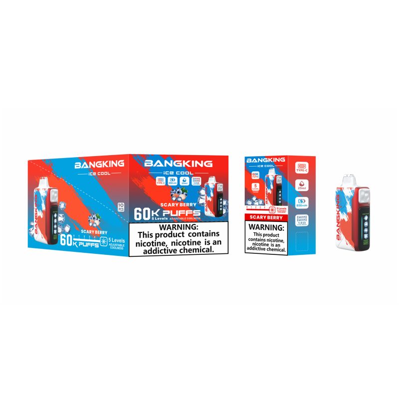 Bang King Ice Cool 60000 Puffs-Scary Berry