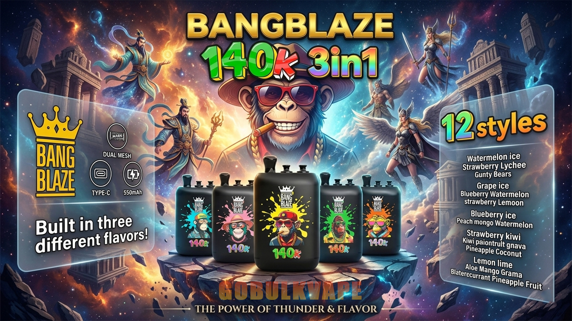 BangBlaze 140K 3in1 B