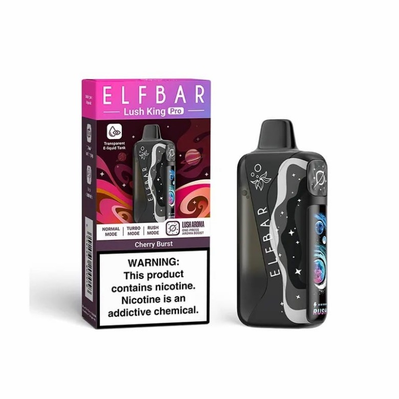 ELF BAR Lush King Pro 40K-Cherry Burst ELF BAR Lush King Pro 40K-Cherry Burst