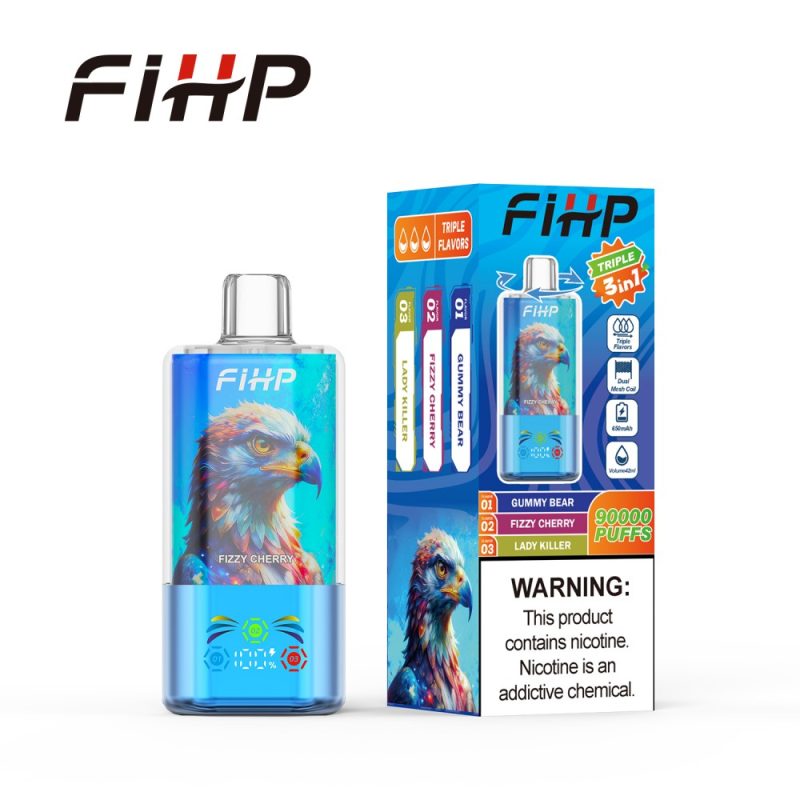 FIHP 90000 3in1 Flavors-Fizzy Cherry & Lady killer & Gummy Bear FIHP 90000 3in1 Flavors-Fizzy Cherry & Lady killer & Gummy Bear