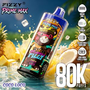 Fizzy PRIME MAX 80K puffs-Coco Loco