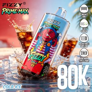 Fizzy PRIME MAX 80K puffs-Cola Ice