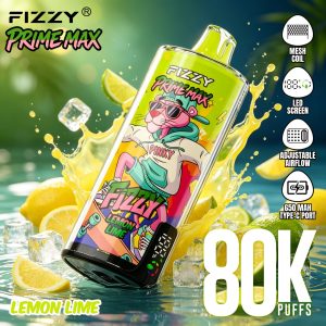 Fizzy PRIME MAX 80K puffs-Lemon Lime
