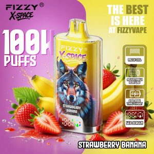 Fizzy X-SPACE 100K-Strawberry Banana