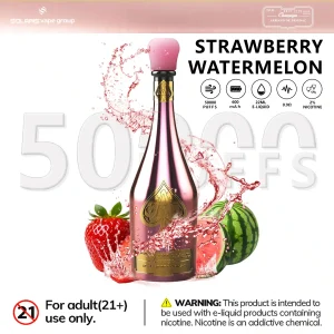 SOLARIS Champagne Vape 50000 Puff-strawberry watermelon SOLARIS Champagne Vape 50000 Puff-strawberry watermelon