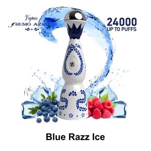 SOLARIS VAPE Humo AZUL 24000 puffs-Blue razz ice
