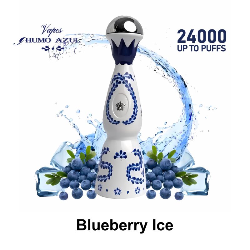 SOLARIS VAPE Humo AZUL 24000 puffs-Blueberry ice
