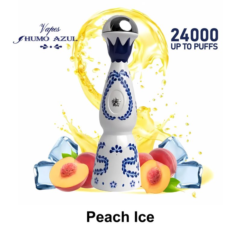 SOLARIS VAPE Humo AZUL 24000 puffs-Peach ice
