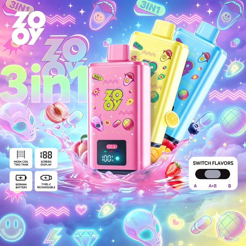 ZOOY 3IN1 150K puffs ZOOY 3IN1 150K puffs