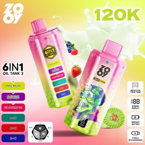 ZOOY 6IN1 120K-Triple Melon &Blueberry Raspberry & Strawberry Ice ZOOY 6IN1 120K-Triple Melon &Blueberry Raspberry & Strawberry Ice