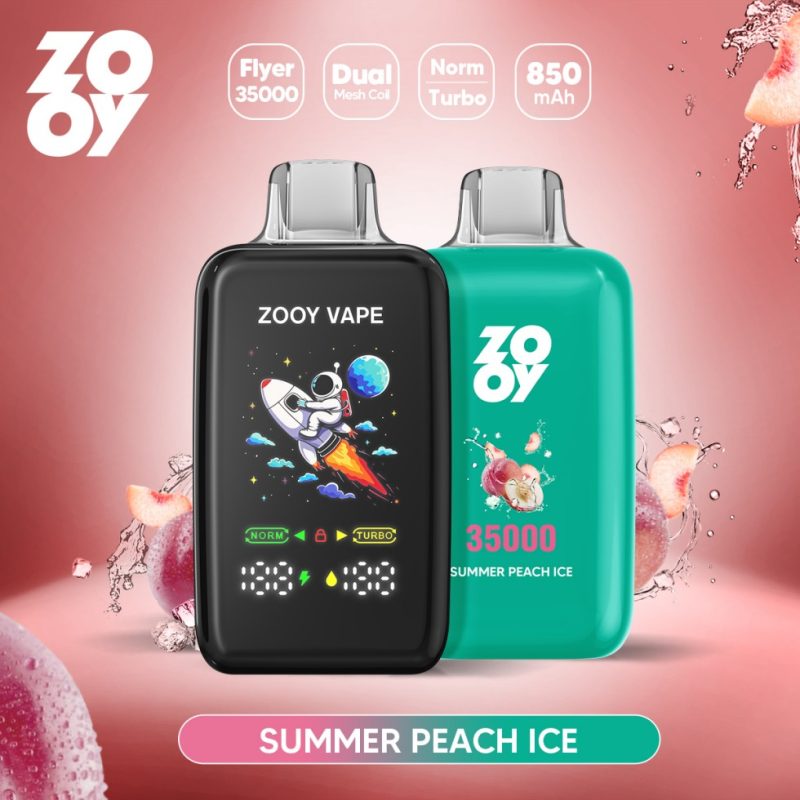 ZOOY FLYER 35000 puffs- Summer Peach Ice