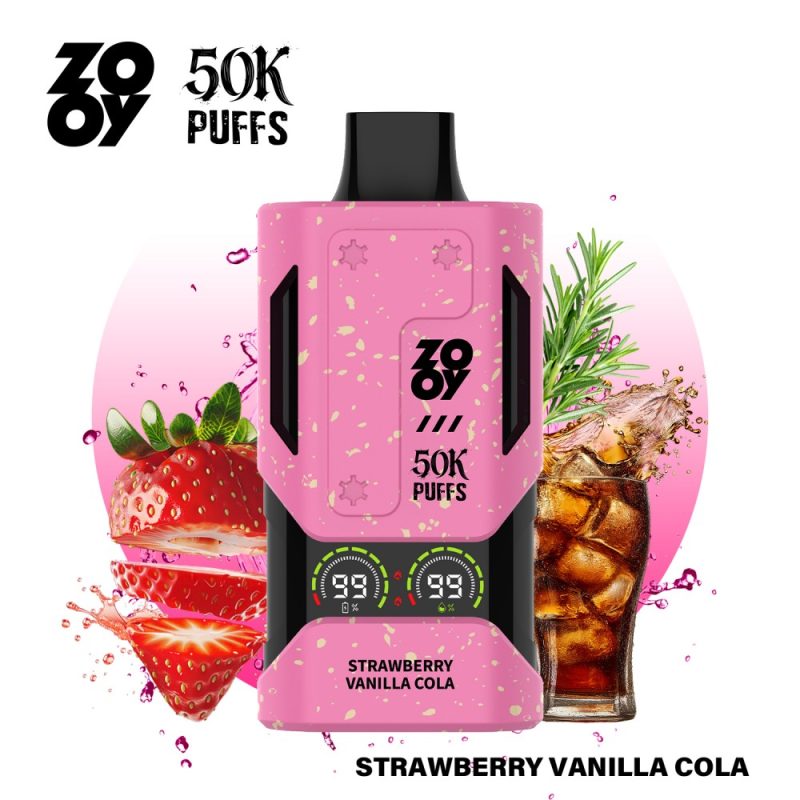 ZOOY Mecha 50000 puffs-Strawberry Vanilla cola ZOOY Mecha 50000 puffs-Strawberry Vanilla cola