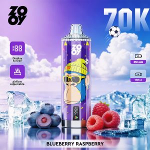 ZOOY VAPE Crystal 70k-blueberry raspberry ZOOY VAPE Crystal 70k-blueberry raspberry