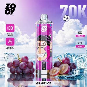 ZOOY VAPE Crystal 70k-grape ice ZOOY VAPE Crystal 70k-grape ice