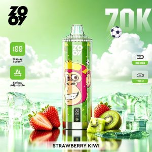 ZOOY VAPE Crystal 70k-strawberry kiwi ZOOY VAPE Crystal 70k-strawberry kiwi