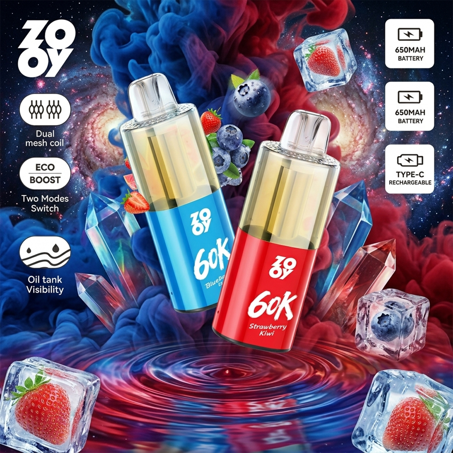 ZOOY fizz 60k puff