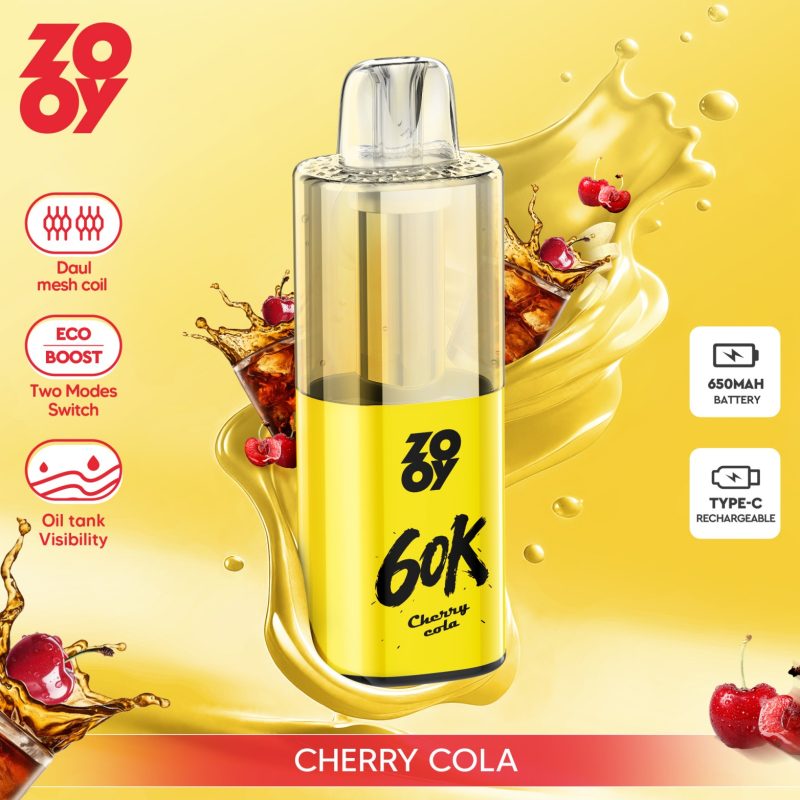 ZOOY fizz 60k puffs-Cherry Cola ZOOY fizz 60k puffs-Cherry Cola