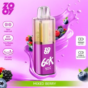 ZOOY fizz 60k puffs-Mixed berry ZOOY fizz 60k puffs-Mixed berry
