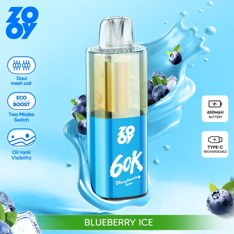 ZOOY fizz 60k puffs-blueberry ice ZOOY fizz 60k puffs-blueberry ice