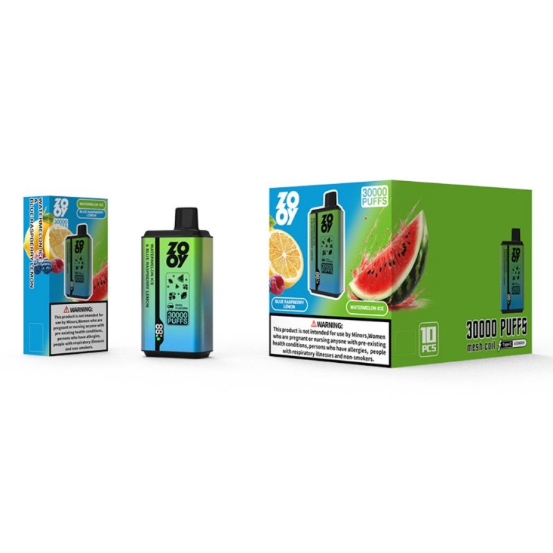 ZOOY twins 30000-Watermelon Ice & Blue Raspberry Lemon ZOOY twins 30000-Watermelon Ice & Blue Raspberry Lemon