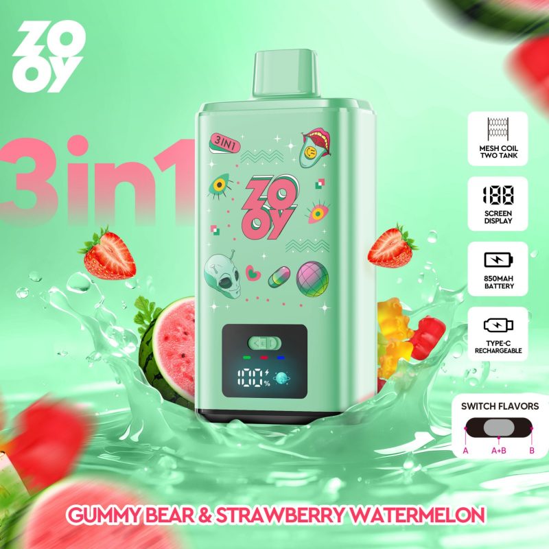 Zooy150K-Gummy bear & Strawberry watermelon Zooy150K-Gummy bear & Strawberry watermelon