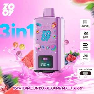 Zooy150K-Watermelon bubblegum& Mixed berry Zooy150K-Watermelon bubblegum& Mixed berry