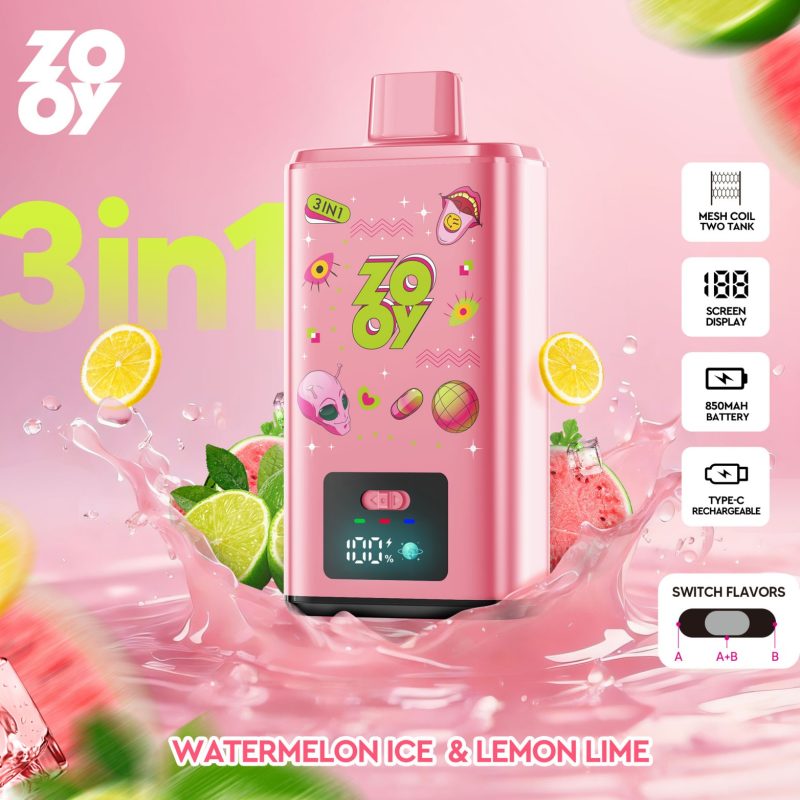 Zooy150K-Watermelon ice & lemon lime Zooy150K-Watermelon ice & lemon lime