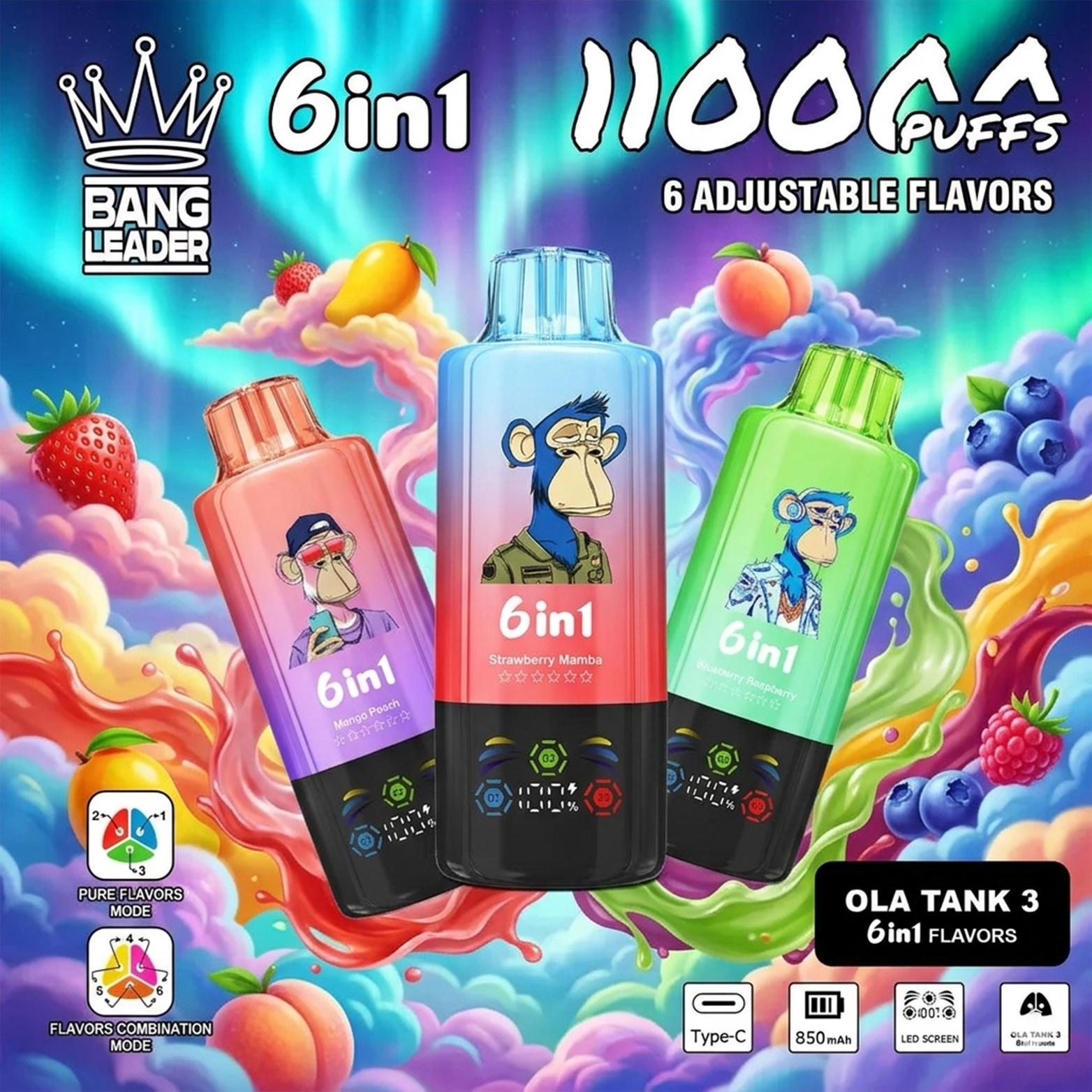 bang leader 110K 6 in 1