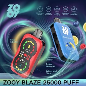 zooy blaze 25000 puffs