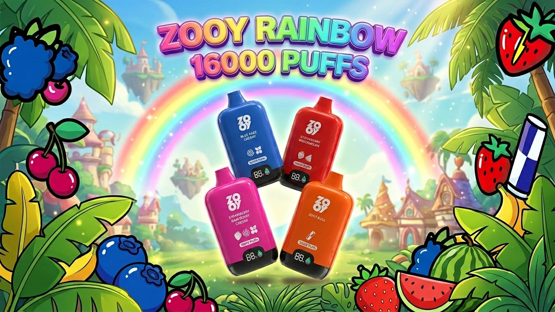 zooy rainbow 16000 puffs zooy rainbow 16000 puffs