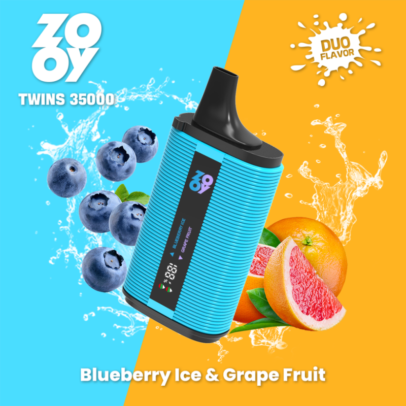 zooy twins 35000-Blueberry Ice & Grape Fruit zooy twins 35000-Blueberry Ice & Grape Fruit