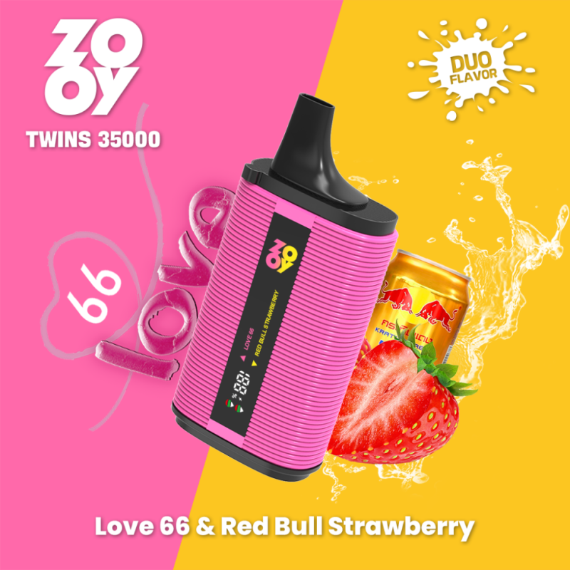 zooy twins 35000-Love66 & Red Bull Strawberry zooy twins 35000-Love66 & Red Bull Strawberry